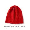 Gorro de moda cashmere transfronteiriço, headwrap hip-hop, versão unissex moderna, chapéu de lã quente para proteção das orelhas em clima frio
