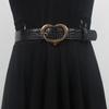 Sello de cintura de amor bañado en oro un nuevo cinturón de Corea del Sur cinturón decorativo simple para la cintura correa para vestido de suéter