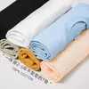 Camiseta de Manga Larga Pesada 180g Color Sólido Interior Casual Personalizada Algodón Camisa Cultural Cuello Redondo Otoño Holgada Camiseta Básica