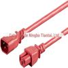 Cabo de extensão de energia para computador de alta resistência 14AWG / 15A (IEC-320-C14 para IEC-320-C15)