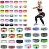 Banda de Resistencia Transfronteriza Mkas para Moldear el Cuerpo, Banda de Estiramiento Antideslizante para Sentadillas, Banda de Resistencia Fitness Yoga, Banda de Resistencia Elástica