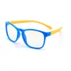 2025 Nuevas Gafas para Niños de Alta Definición Anti Luz Azul Lentes Planos Monturas de Silicona de Moda para Niños y Niñas F891