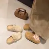 Mules Versátiles Retro de Suela Gruesa Cerrados para Mujer 2026 Otoño Nuevos Elegantes Suela Suave Cómodos Antideslizantes Zapatillas Birkenstock