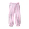 Conjunto de Roupa de Verão Feminina Estilo Europeu e Americano 2026, Top de Listras com Botões Duplos e Calça 26334