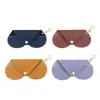 Bolsa Colgante de Almacenamiento para Gafas Nueva y de Moda Bolsa de Almacenamiento para Gafas de Sol de Viaje Bolso de Almacenamiento de Cuero Versátil y de Moda
