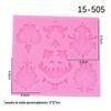 Estilo Europeu Novo Molde de Silicone Decorativo com Padrão Esculpido Argila Cola Fondant Decoração de Bolo de Chocolate Lote Pronto