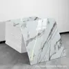 Comercio Exterior Transfronterizo Al por Mayor Pegatinas de Pared de Azulejo Imitación Papel Tapiz Impermeable y a Prueba de Humedad Autoadhesivo Renovación de Baños Paneles de Pared Paneles Decorativos de Aluminio-Plástico