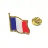 Broche de bandera francesa insignia de aleación pin de bandera pin de metal transfronterizo Mariposa Medalla de Francia