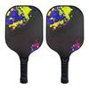 Venta caliente transfronteriza, raqueta de squash de fibra de vidrio para deportes al aire libre, traje de raqueta de squash de fibra de carbono.