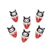Nuevo Ícono de Internet Helado Sanrio Cono Dulce Accesorios para Uñas Accesorios de Resina DIY Voz que se Mueve Live Little Red Book ins