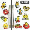 Magnéticos de Geladeira de Borracha Macia Pvc Série de Abelhas Desenho Animado Fofo Adesivos Magnéticos para Quadro Branco de Educação Infantil DIY Decorações em Estoque