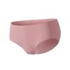 Ropa Interior Deportiva de Yoga para Mujer de Seda de Hielo, Sin Costuras, Anti-Rozaduras, Antibacteriana, Calzones de Cintura Media, Cómoda y Transpirable