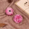Bola de simulação cabeça de crisântemo pingue-pongue flor de crisântemo bola de picar crisântemo cebolinha verde decoração de parede de flores de casamento arranjo de flores cabeça de flor grampo de cabelo flor