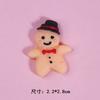 Parches de Resina DIY Personalizados con Temática Navideña, Bolsas de la Suerte, Papá Noel, Árboles de Navidad, Muñecos de Nieve, Calcetines, Cascabeles, Guantes, Accesorios