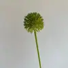 Flor de Cebolleta Artificial, Tallo Único, para Salón de Bodas, Sala de Estar, Mesa de Comedor, Flores Artificiales para Bodas, con Tallos Flexibles