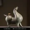 Ornaments Cerâmicos Tangma Pequena Fortuna Sala de Estar Entrada Armário de Vinho Decoração de Mesa Mesa Decoração de Zodíaco Cavalos