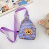 Bolso infantil súper lindo y popular de Internet, bolso de pecho pequeño con dibujo de carpincho para niñas, bolso bandolera estampado para bebés.