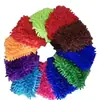 Guantes de limpieza para coche de chenilla, guantes de limpieza multifuncionales, herramienta de paño de limpieza para el hogar tipo oruga densa de chenilla