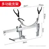 Novo Suporte em U Ponte Suporte para Jangada Vara de Pesca para Jangada Portátil Suporte de Metal Ajustável para Pesca em Jangada Equipamento de Pesca