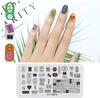 Novo Modelo de Carimbo para Unhas DIY Película Azul Carimbo de Unhas Esmalte Pintado Placa de Aço XY-NB16