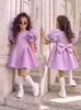 Vestido de Princesa para Niña 26 Elegante de Alta Gama para Niñas Dama de Honor Bebé Capa de Aire Vestido de Cumpleaños de Noche Venta al por Mayor