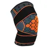 Rodillera Deportiva de Punto de Nailon Antideslizante Presurizada para Adultos Manga Protectora Exterior Baloncesto Fútbol Rodillera Transpirable Ajustable