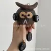Boneca de casca de noz, boneca de sino d'água, pingente de bolsa DIY feito à mão, pingente fofo e peculiar, decoração de carro, popular em áreas cênicas