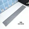 Tapete Antiderrapante para Bar de Chá com Leite Tapete para Bar de Café Tapete Retangular Drenante para Cozinha Porta-Copos de Vinho Ktv Porta-Copos de Borracha para Chá