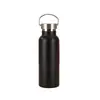Copo térmico de aço inoxidável 304 para comércio exterior, grande capacidade, garrafa esportiva de boca larga estilo americano, portátil com alça, chaleira para caminhada, chaleira espacial