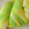 Direto da fábrica de seda malha flor material cor DIY meias de três cores 3 metros alongado malha de seda engrossado material de meias artesanais