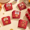 Sobre Rojo de Año Nuevo 2026 Año Nuevo del Caballo Bolsa Creativa de Sobre Rojo Paquete de la Suerte de Nochevieja Paquete Rojo Personalizado