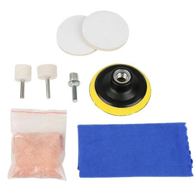 抛光粉8件套装 毛巾