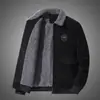Ropa nueva de pana acolchada de algodón para hombre, abrigo de invierno juvenil, abrigo de invierno con forro polar engrosado y cálido, chaqueta acolchada de algodón