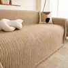 Funda de sofá de chenilla color crema nueva 2026, adecuada para todas las estaciones, a prueba de gatos y una funda de sofá universal todo incluido