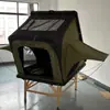 Acampamento ao ar livre direto da fábrica: Barraca de teto estendida triangular, adequada para SUVs ao ar livre, casco rígido, uso universal ao ar livre, à prova de chuva