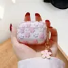 Con colgante para funda protectora AirPods1/2 funda para AirPods de 3ª generación funda para auriculares de Apple funda para auriculares Bluetooth inalámbricos