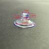 Fábrica atacado PVC tamanho cogumelo cabeça ventosa vácuo transparente plástico vidro plástico ventosa brinquedo animal de estimação