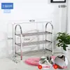 Zapatero Mejorado de Acero Inoxidable 304, Combinación Simple de Múltiples Capas Engrosadas, Zapatero Doméstico de Cuatro o Cinco Niveles, Zapatero para Botas, Zapatero Antivibración