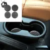 Adecuado para modelos Jeep Wrangler 11-17, juego completo de decoración interior de fibra de carbono para el logotipo del volante y el marco del interruptor del aire acondicionado
