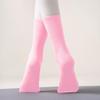 Calcetines de Yoga Antideslizantes para Pies Pilates Deportes Fitness Danza Bailar Ejercicios Coloridos Medianos-largos Algodón Combinables
