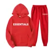 Conjunto popular de sudadera con capucha estilo americano con estampado de letras, casual y versátil, marca de moda, sudadera y pantalones de chándal de corte holgado, unisex