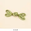 Cierre de mariposa de doble oreja hecho a mano, nuevo cierre de una línea estilo chino, botones accesorios decorativos para mejorar vestidos cheongsam y Hanfu