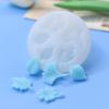 Molde de Silicone em Forma de Folha de 5 Peças para Assar Bolos DIY, Mousse, Chocolate e Biscoitos