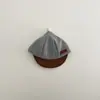 Gorra de béisbol infantil de ala suave, sombrero de rayas versátil de moda ins estilo coreano para niños pequeños, sombrero de sol para bebé, producto de nicho transfronterizo