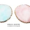 Paleta de cores de resina para unhas Phnom Penh, paleta de cores redonda com imitação de cristal de ágata, placa de exposição para salão de beleza, ferramenta de paleta de cores