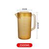 Jarra Plástica Personalizada para Água Fria para Uso Comercial, Balde Grande para Preparo de Chá para Lojas de Chá com Leite, Copo Medidor, Fábrica de Jarras de Água Fria em Acrílico