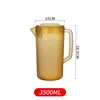 Jarra Grande de Plástico para Água Fria para Uso Comercial em Lojas de Chá com Leite, Balde para Preparo de Chá, Copo Medidor, Jarra de Acrílico para Água Fria, Bule para Preparo de Chá, Cuidadosamente Selecionado
