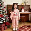 Conjunto de Ropa para Niñas Primavera y Otoño 2026 Nueva Moda Sudadera de Manga Larga y Pantalones Jogger Conjunto de Dos Piezas para Niñas
