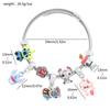 Pulsera de cuentas Pandora DIY de joyería de dibujos animados europeos y americanos transfronterizos Stitch Stitch bebé estrella