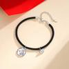 El principito y las rosas atraen amantes pulsera hombres y mujeres un par de cuerda de mano de moda regalo de amor a larga distancia venta al por mayor de fábrica